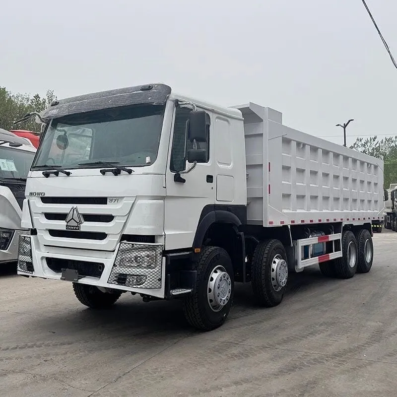 Used rigid 8x4 dump truck for quarry and construction
