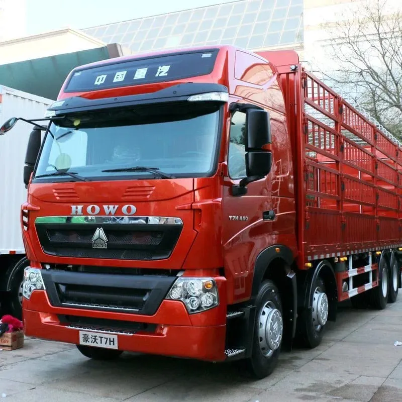 Used HOWO cargo truck inspected and ready for CIF export to Africa