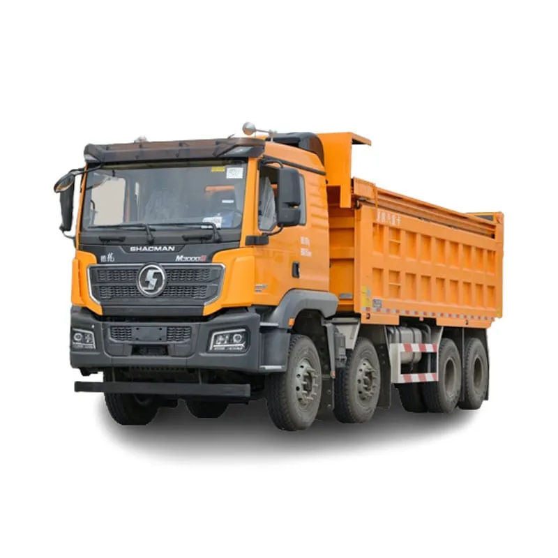 Camión volquete SHACMAN F3000 8x4 pesado usado en venta, exportación África