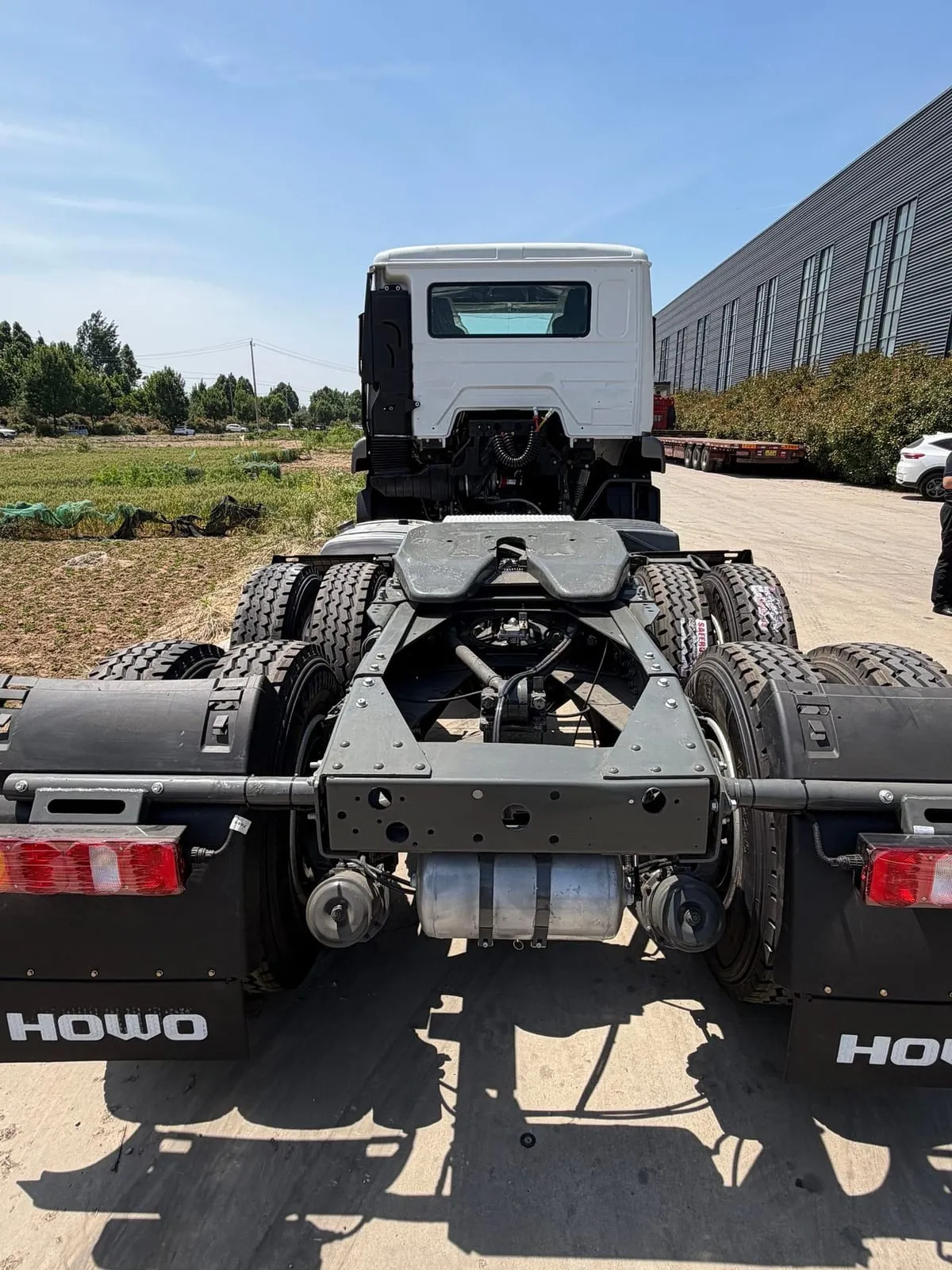Used HOWO tractor unit inspected and ready for CIF export to Africa