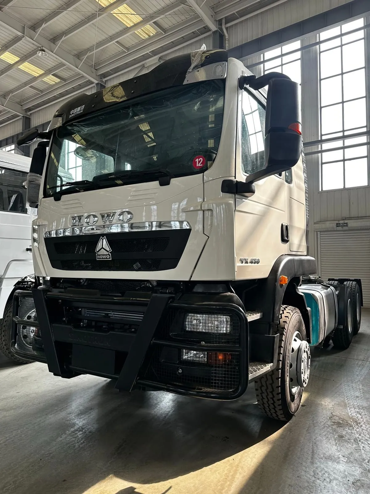 Used HOWO tractor unit inspected and ready for CIF export to Africa