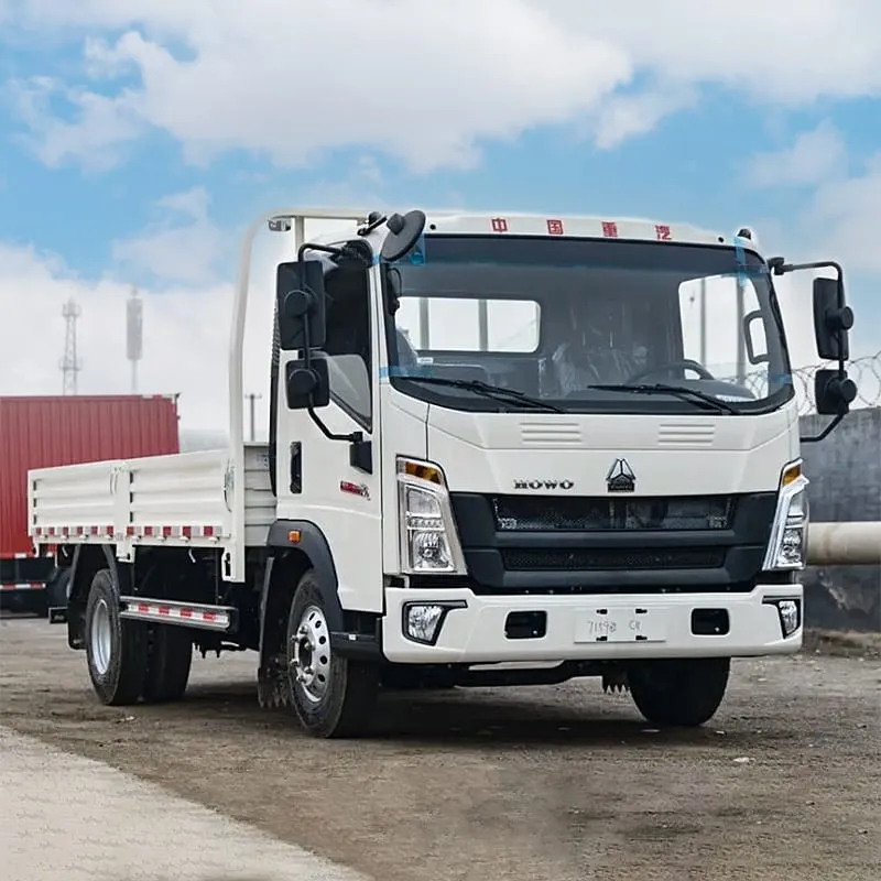 Used HOWO cargo truck inspected and ready for CIF export to Africa