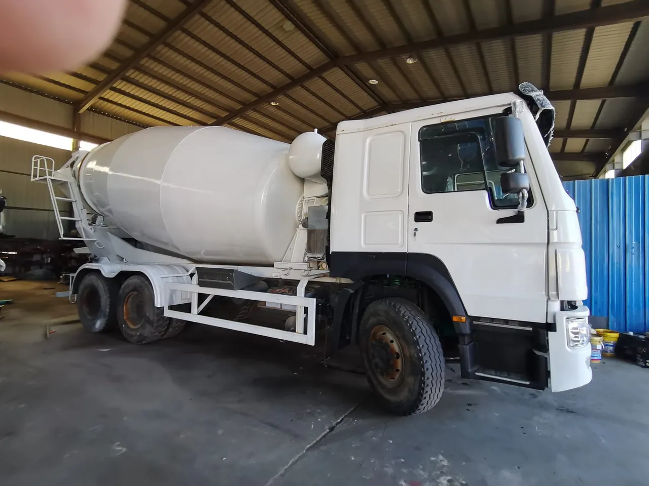 Used concrete mixer truck ready for export