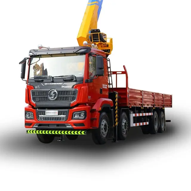 Camion grue SHACMAN 8×4 à vendre
