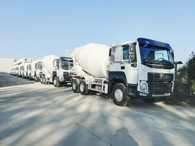 HOWO 8×4 mixer truck for sale