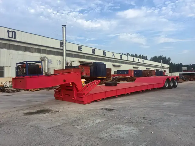 Low bed trailer for sale