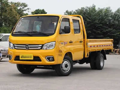Легкий грузовик бу Foton M2 с двухрядной кабиной и бортовой платформой