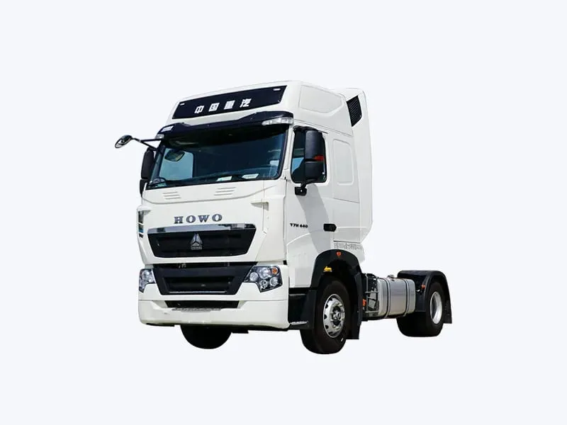 Used HOWO tractor unit inspected and ready for CIF export to Africa