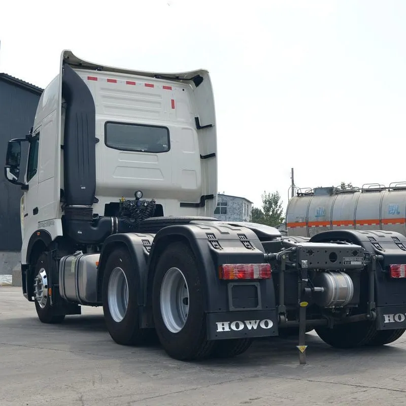 Used HOWO tractor unit inspected and ready for CIF export to Africa