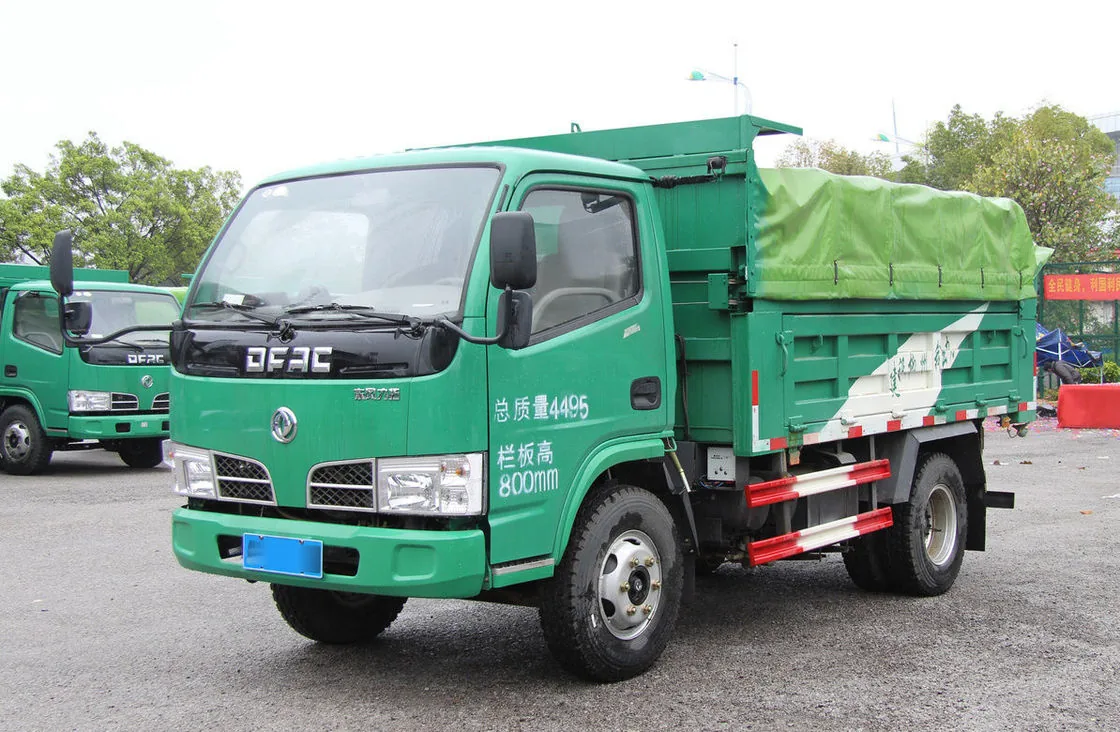 一汽解放虎VN 4x2红色栏板载货车